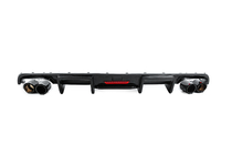 Audi A6 C7 2011-2017 Diffusore Paraurti Posteriore Carbonio (per S-Line 2014-2018) foto 6