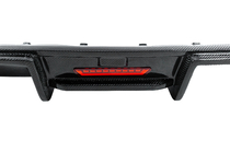 Audi A6 C7 2011-2017 Diffusore Paraurti Posteriore Carbonio (per S-Line 2014-2018) foto 7