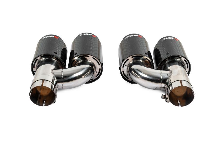 Audi A6 C7 2011–2018 Diffusore Paraurti Posteriore Carbonio (per S-Line 2014-2018) Foto 16