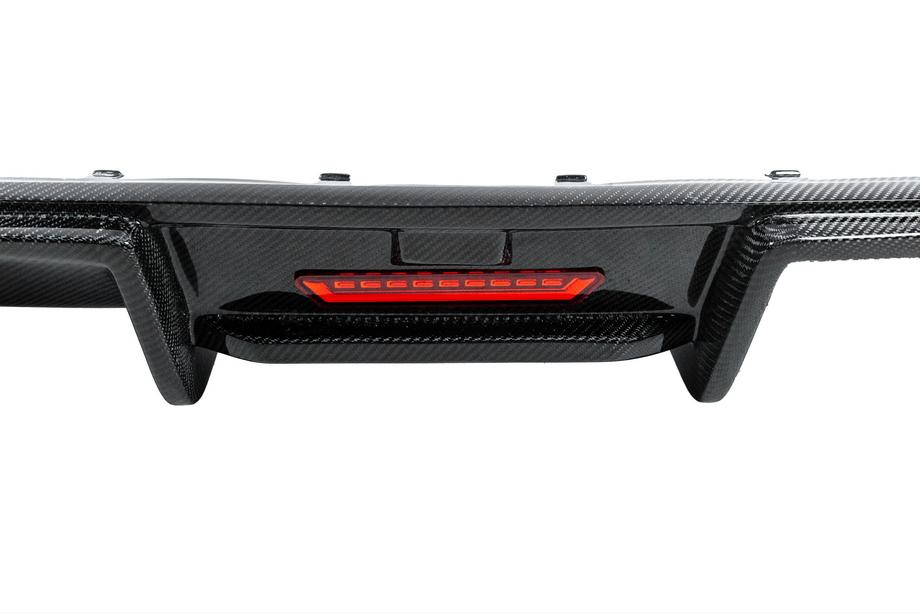 Audi A6 C7 2011–2018 Diffusore Paraurti Posteriore Carbonio (per S-Line 2014-2018) Foto 7