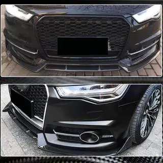 Labbro Anteriore Paraurti Carbonio V1 per S-Line 2014-2018 foto 3