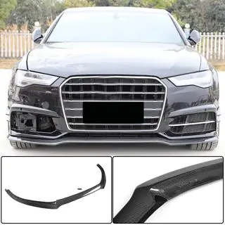 Lip Anteriore Paraurti Carbon V3 per S-Line 2014-2018 foto 1