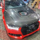 Audi A7 2010-2018 Cofano (S7, 2014-2018, Carbonio) foto 1