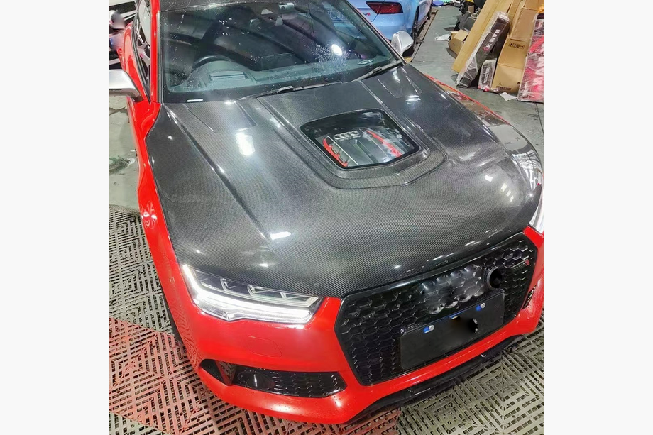 Audi A7 2010-2018 Cofano (S7, 2014-2018, Carbonio) Image