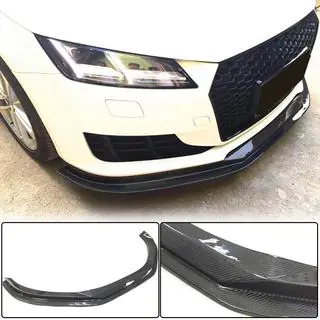Lip anteriore paraurti V1 (per Base, 2014-2019, Carbonio) foto 1