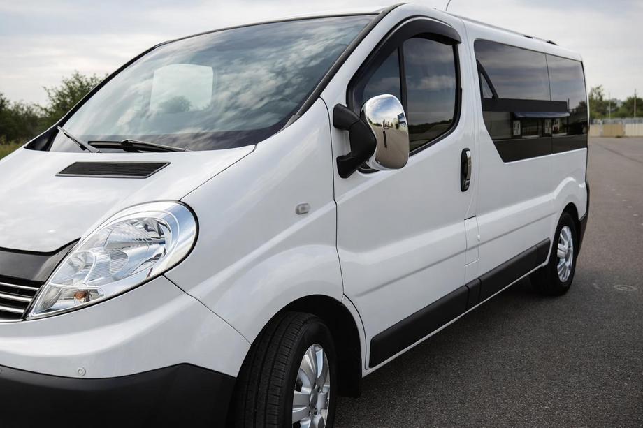 Renault Trafic 2001–2015 Coperture Specchietti Cromate (2 pz) Plastica Cromata Image