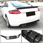 Audi TT 2014-2023 Diffusore Paraurti Posteriore (per Base, 2014-2019, Carbonio) foto 1