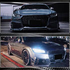 Audi TT 2014-2023 Labbro anteriore paraurti (per RS, 2016-2019, Carbonio) foto 5