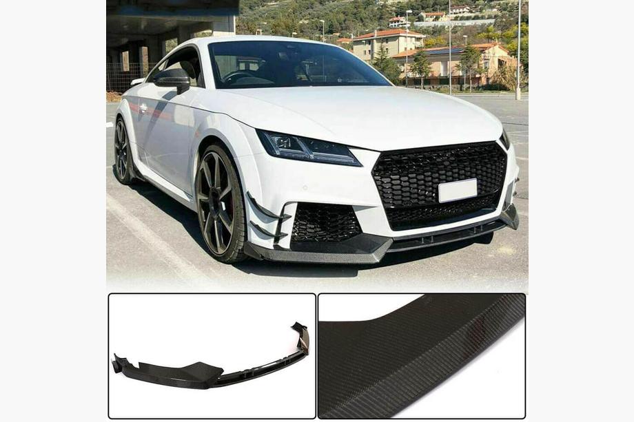 Audi TT 2014-2023 Labbro anteriore paraurti (per RS, 2016-2019, Carbonio) Image