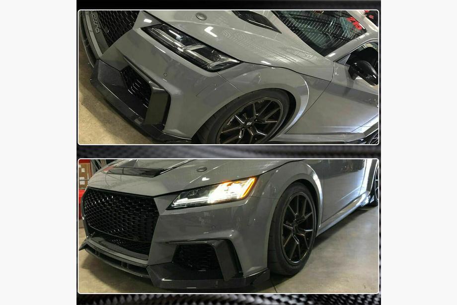 Audi TT 2014-2023 Cover Fendinebbia (per RS, 2016-2019, Carbonio) Foto 5