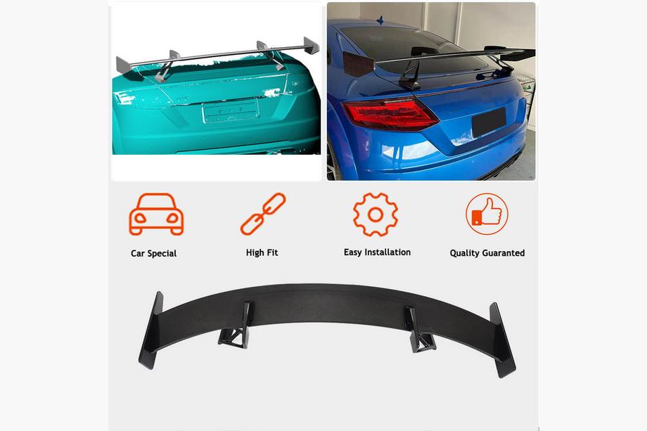 Audi TT 2014-2023 Spoiler V2 (Carbonio) Foto 2