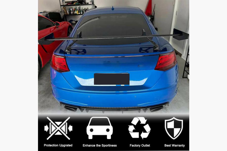 Audi TT 2014-2023 Spoiler V2 (Carbonio) Foto 3