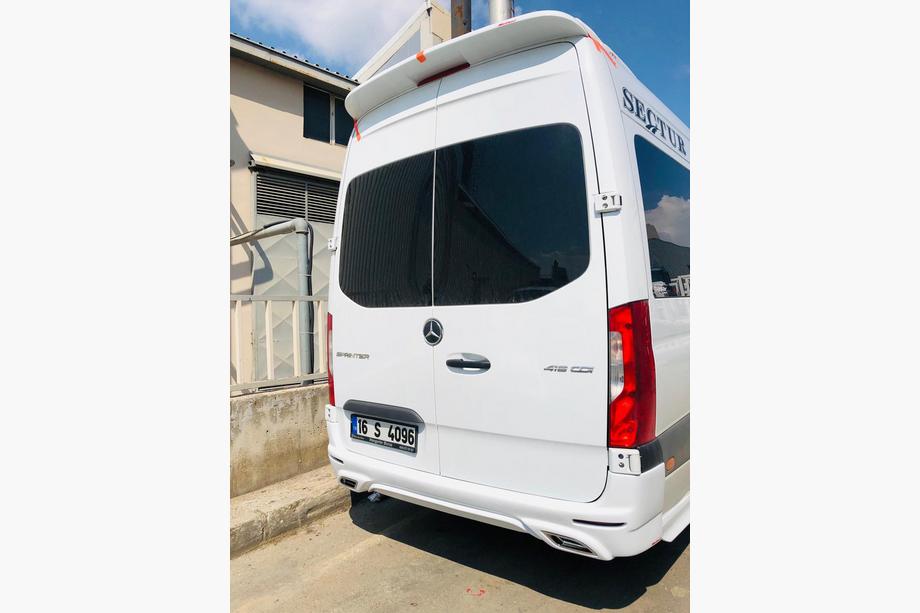 Mercedes Sprinter W907/W910 2018- Spoiler Anatomik (modello largo, primerizzato per verniciatura) Foto 7