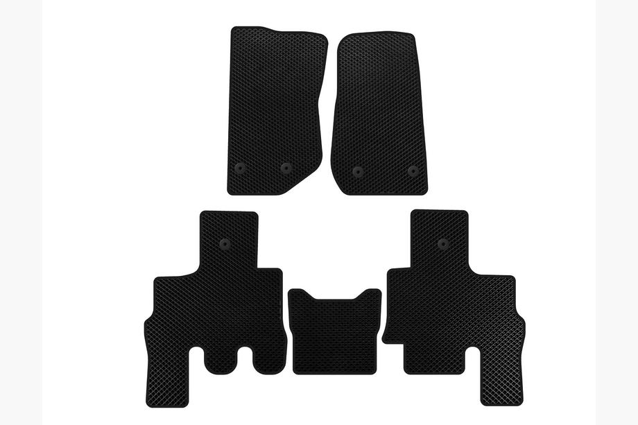 Jeep Wrangler 2007-2017 Tappetini EVA (neri) Image