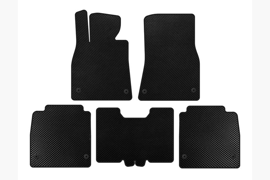 Lexus LS 2007-2017 Tappetini EVA (2007-2010, SD, Passo lungo, Nero) Image