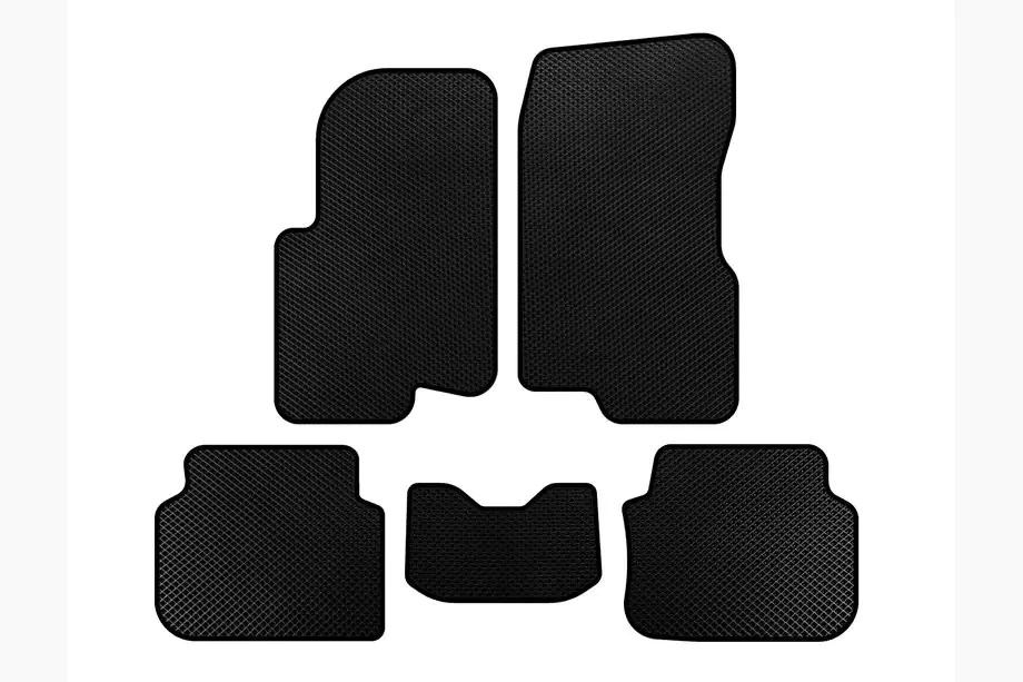 Smart 1998-2007 Tappetini EVA (2003-2007, Forfour, neri) Image