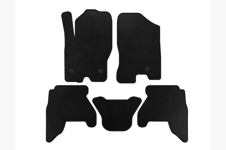 Nissan Pathfinder R51 2005-2014 Tappetini in EVA per abitacolo (2 file, Nero, 2010-2014) Image