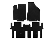 Nissan Pathfinder R52 2012-2021 Tappetini EVA (2 File, Nero) foto 1