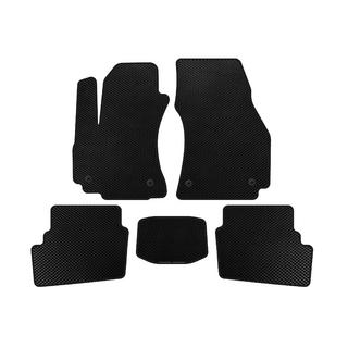 Tappetini EVA (2 File, 2003-2005, 7 Posti, Nero) Opel Zafira A 1998-2005