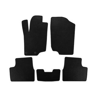 Tappetini EVA (HB, 5 Porte, Nero) Peugeot 207 2006–2014