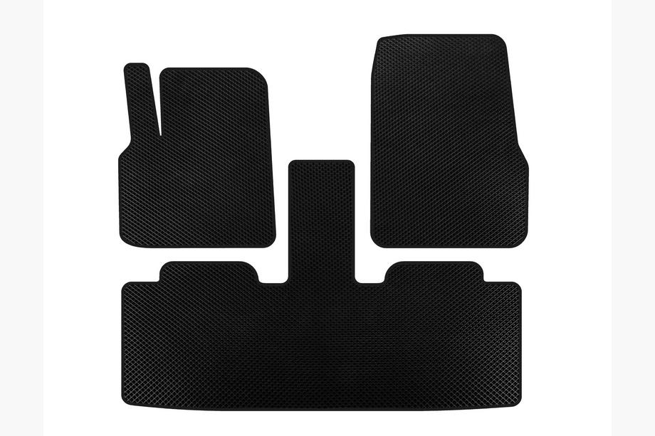 Renault Espace 2002-2014 Tappetini EVA (2 File, 7 Posti, Nero) Image