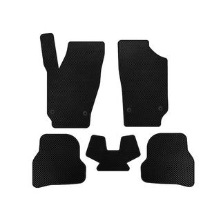 Tappetini EVA (2010-2012, HB, 5 Porte, Nero) Seat Ibiza 2010-2017