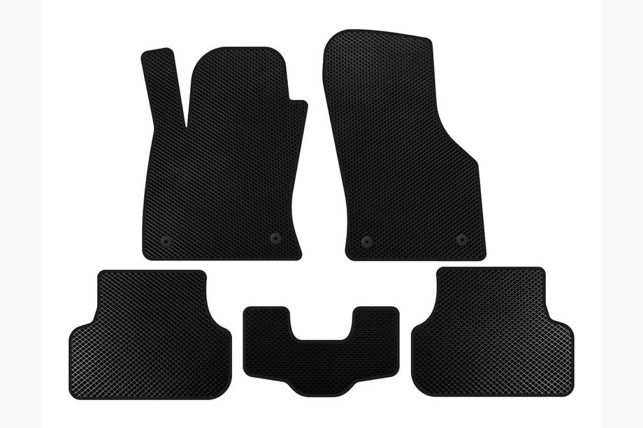 Seat Leon 2013-2020 Tappetini EVA (2013-2016, SW, Nero) Image