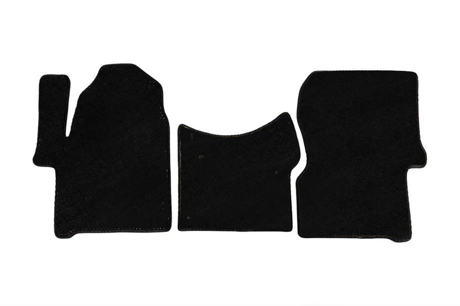 Volkswagen Crafter 2006-2016 Tappetini tessili Premium V3 (neri) Image