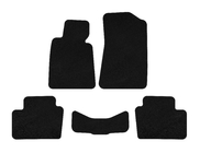 BMW Serie 3 E30 1982–1994 Tappetini in tessuto Premium (SD, Nero) foto 2