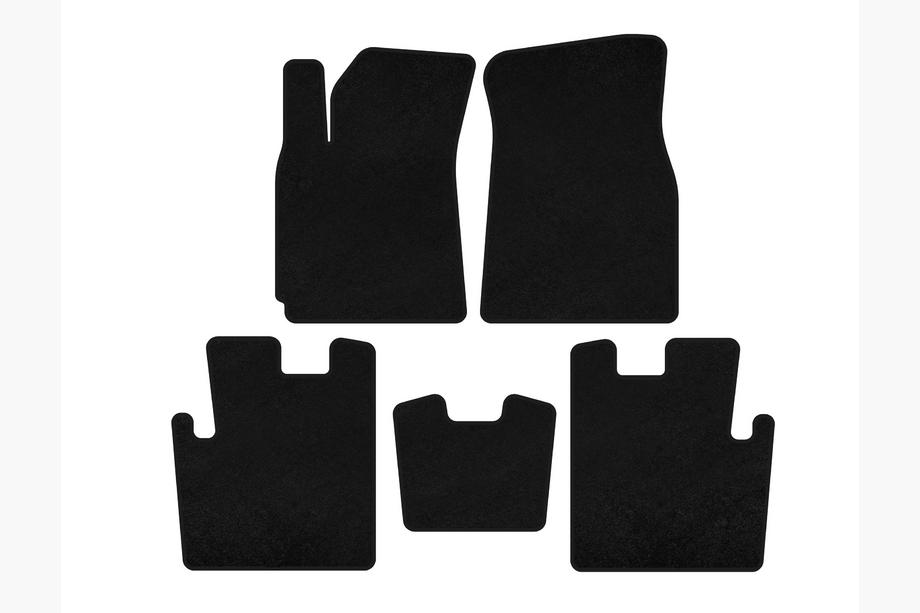 Chery Tiggo 1 2005-2016 Tappetini in tessuto Premium (2009-2013, Nero) Image