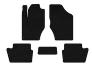 Citroen DS-4 2010-2015 Tappetini in tessuto Premium (HB, Pre-Restyling, Nero) foto 2