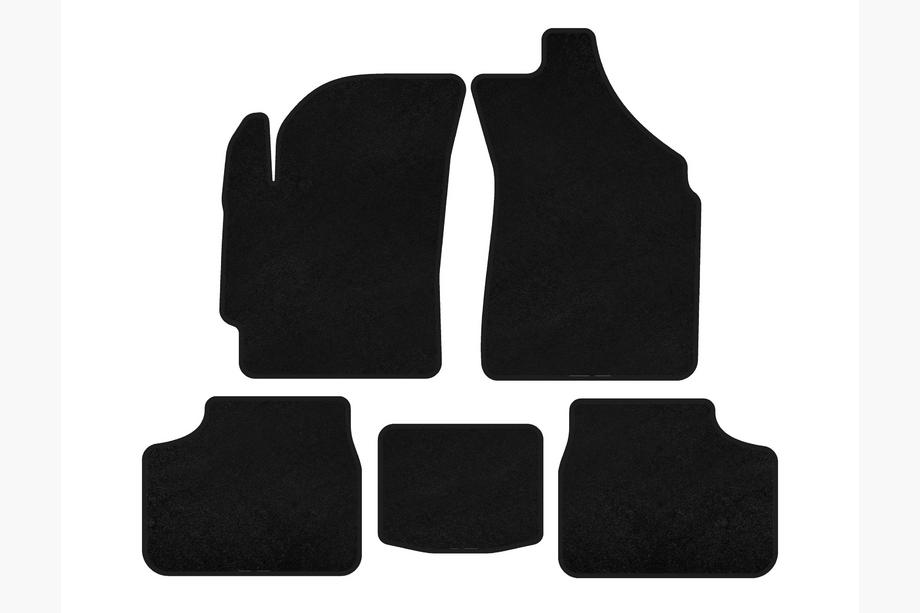 Daewoo Matiz 1998-2008 Tappetini in tessuto Premium (Nero) Foto 2