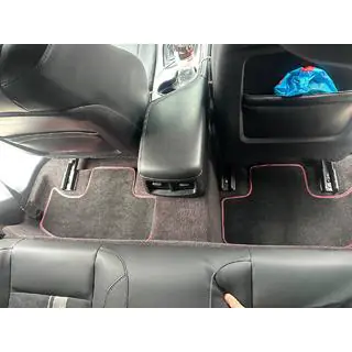 Tappetini tessili Premium (Coupé, Nero) foto 3
