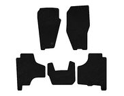 Dodge Nitro 2006-2011 Tappetini in tessuto Premium (Nero) foto 1