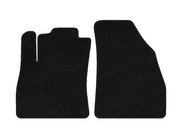 Fiat Fiorino/Qubo 2008-2024 Tappetini anteriori in tessuto Premium (Nero) foto 1