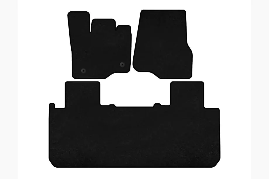 Ford F-150 2014-2021 Tappetini in tessuto Premium (Nero) Foto 1