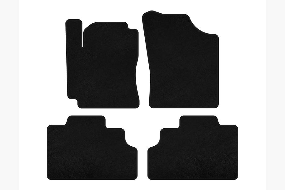 Geely CK-2 2008-2016 Tappetini in tessuto Premium (SD, Nero) Image