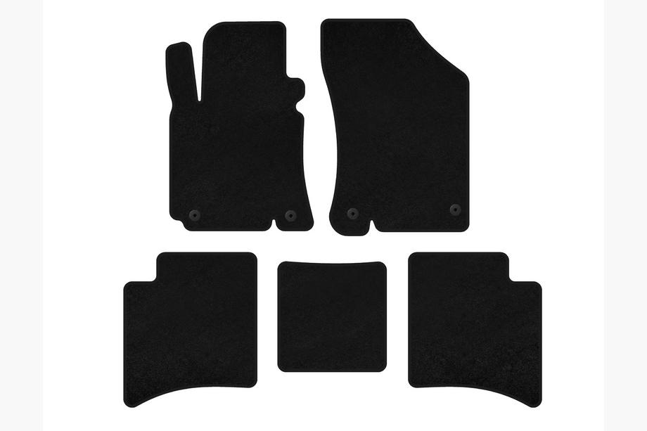 Geely MK Cross 2010-2016 Tappetini in tessuto Premium (Nero) Image