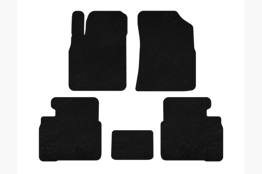 Kia Magentis 2000-2005 Tappetini in tessuto Premium (neri) Image