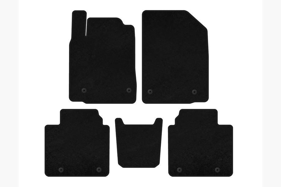 Lexus ES 2006-2011 Tappetini in tessuto Premium (neri) Image