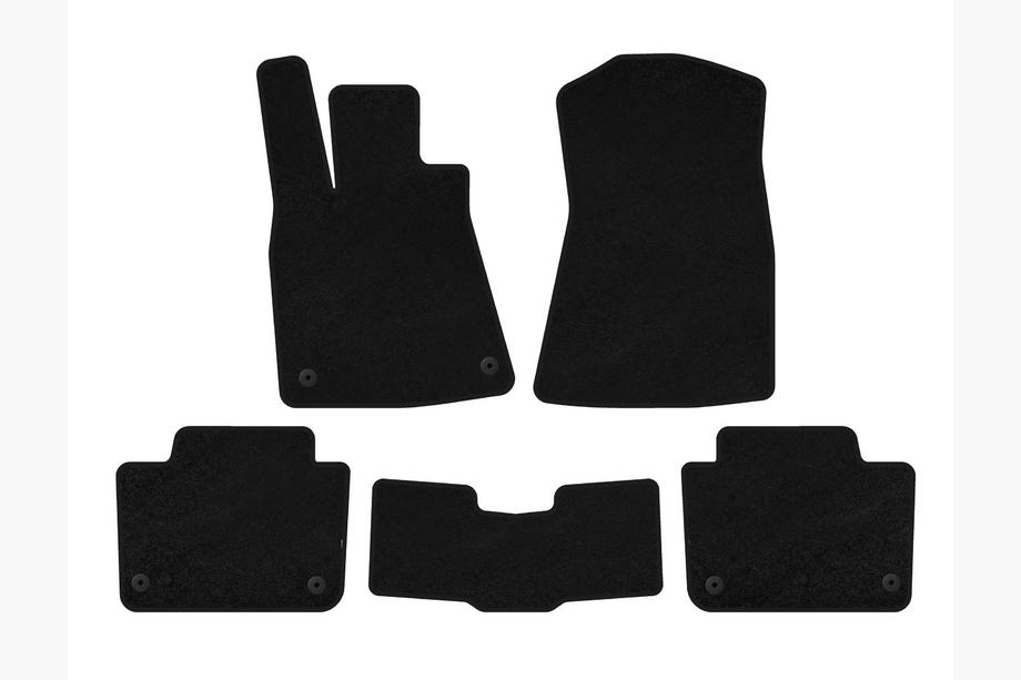 Lexus GS 2005-2011 Tappetini in tessuto Premium (SD, Nero) Image