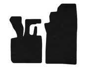 Smart 1998-2007 Tappetini in tessuto Premium (1998-2003 Cabriolet, Nero) foto 1