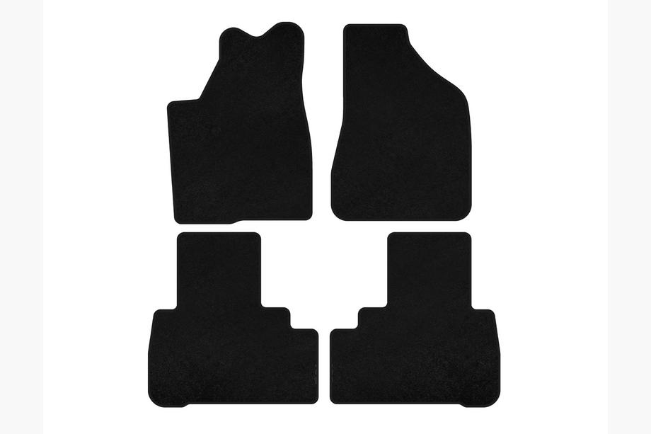 Nissan Murano 2002-2008 Tappetini in tessuto Premium (Nero) Image