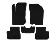 Peugeot 208 2012-2019 Tappetini in tessuto Premium (neri) foto 1