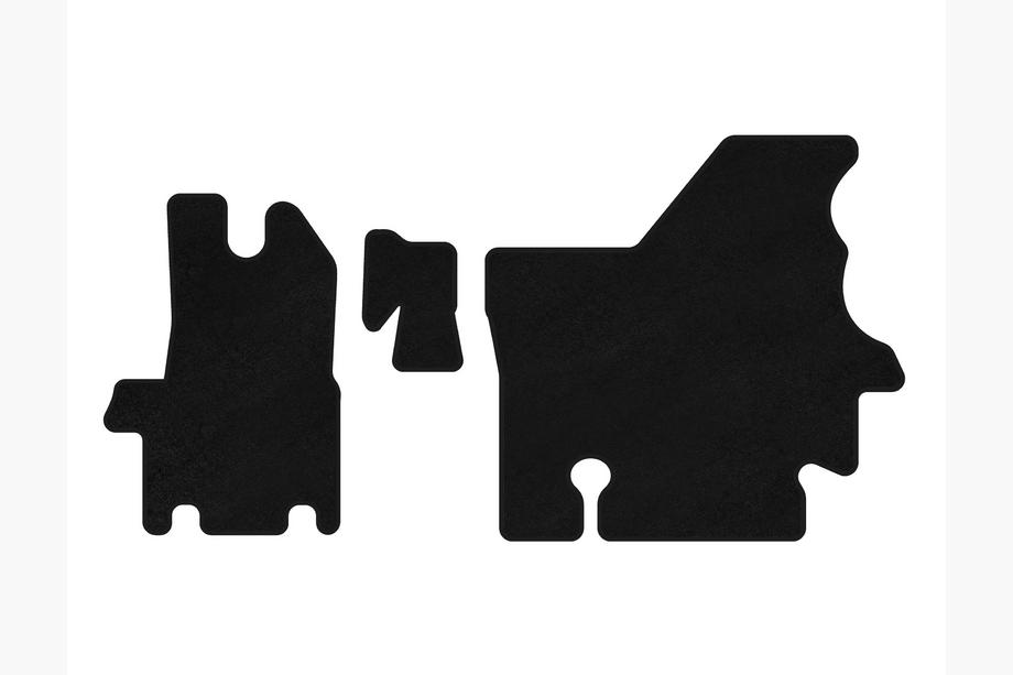 Renault Master 1998-2010 Tappetini tessili Premium (1998-2003, neri) Image