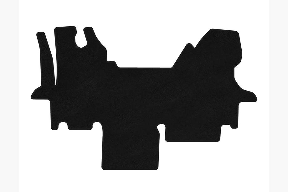 Renault Master 1998-2010 Tappetini tessili Premium (2003-2010, neri) Image