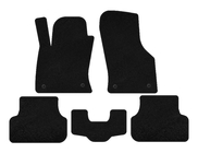 Seat Leon 2013-2020 Tappetini in tessuto Premium (2013-2016, SW, Nero) foto 1