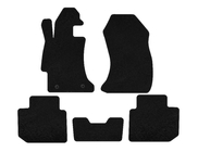 Subaru Impreza 2011-2016 Tappetini in tessuto Premium (SD, Nero) foto 1