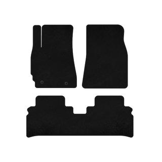 Tappetini in tessuto Premium (neri) foto 1
