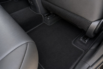 Toyota Rav 4 2019–2025 Tappetini in tessuto Premium (Nero) foto 4